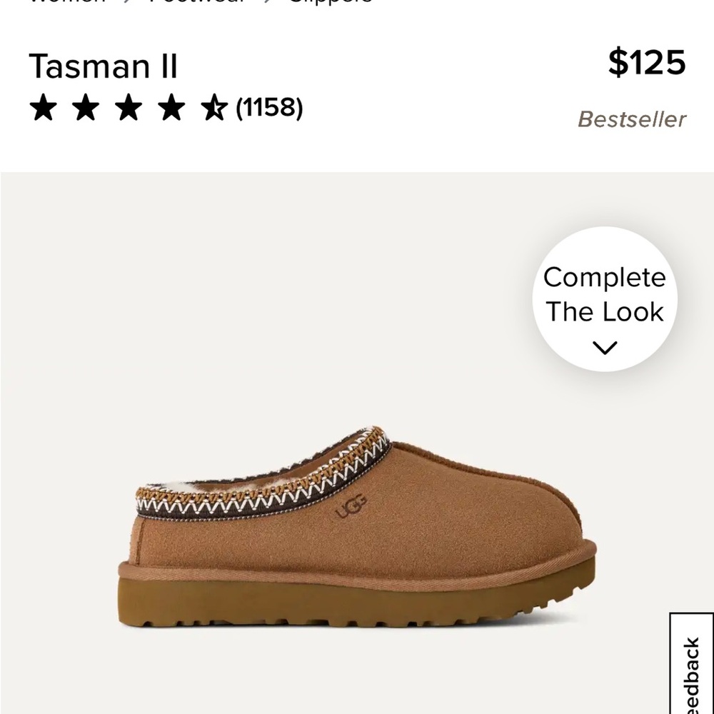 UGG Tasman II Chestnut
